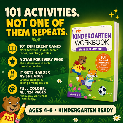 My Kindergarten Workbook: 101 Games & Activities (Ages 5-6)