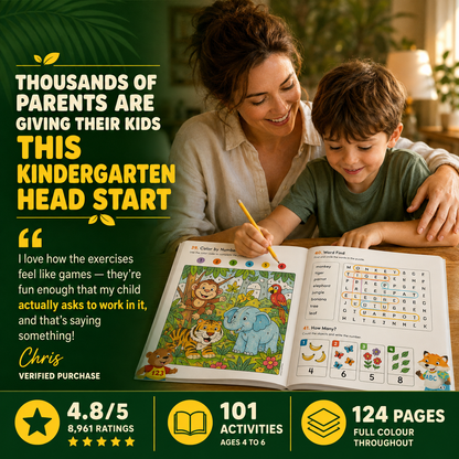 My Kindergarten Workbook: 101 Games & Activities (Ages 5-6)