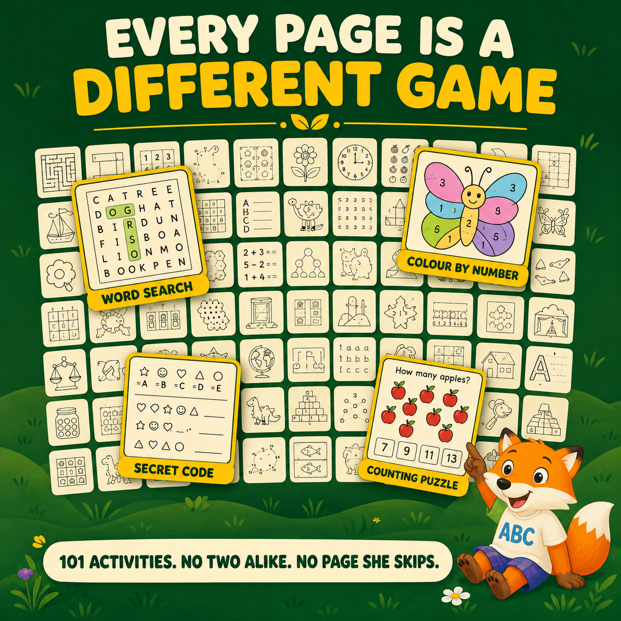 My Kindergarten Workbook: 101 Games & Activities (Ages 5-6)