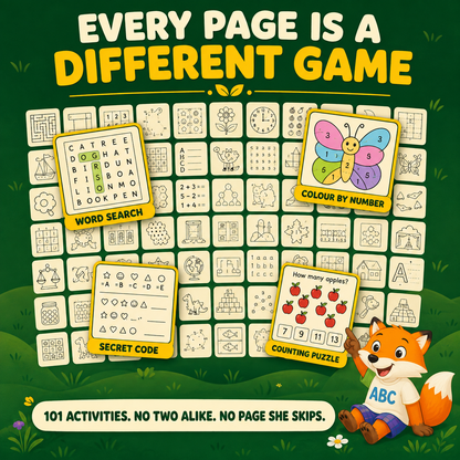 My Kindergarten Workbook: 101 Games & Activities (Ages 5-6)