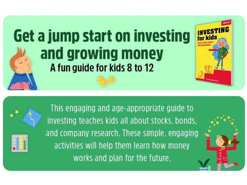 Investing for Kids (Ages 8–12) – Beginner’s Guide to Saving, Stocks & Growing Money | Financial Literacy Book for Children