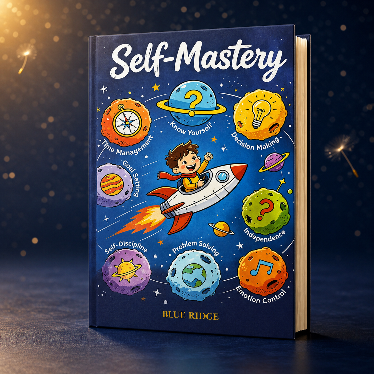 My Self-Mastery Workbook — Focus, Responsibility & Independence Journal for Kids Ages 8–12