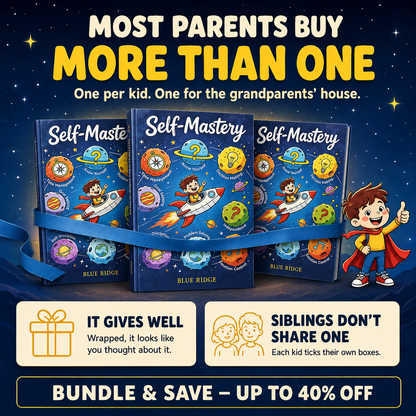 My Self-Mastery Workbook — Focus, Responsibility & Independence Journal for Kids Ages 8–12