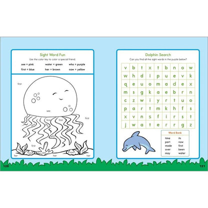 My Sight Words Workbook – Summer Bridge Reading Workbook for Kindergarten & 1st Grade