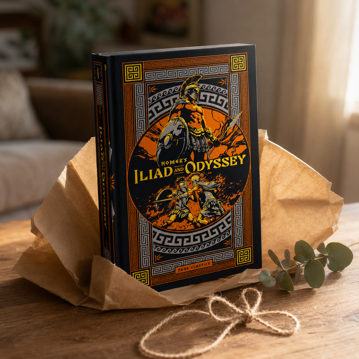The Complete Iliad & Odyssey — Deluxe Foiled Hardcover
