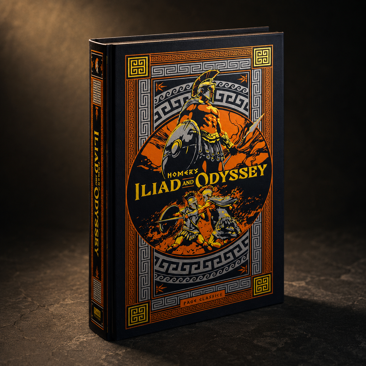 The Complete Iliad & Odyssey — Deluxe Foiled Hardcover