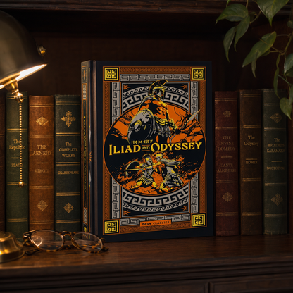 The Complete Iliad & Odyssey — Deluxe Foiled Hardcover